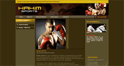 Desktop Screenshot of hakimsports.com